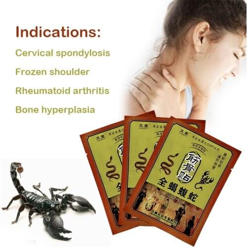 3PCS Muscle Bone Sticker Pain Relief Arthritis Medical Plasters Capsicum Plaster Joints Arthritis Treatment Painkilling Sticker