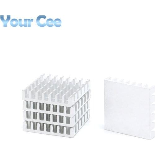 5 pcs 25*25*5mm Heatsink Cooling Fin Radiator Aluminum Cooler Heat Sink for CPU Route 25X25X5mm