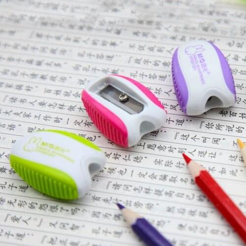 60pcs/lot Economic mini cartoon Animal pencil sharpener Office stationery School Supplies papelaria G241