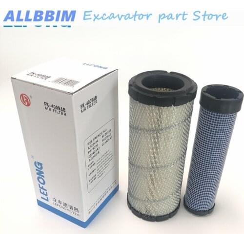 For 222425A1 AF25588 P827653 1930588 Excavator accessories filter parts air filter air filter element high quality accessories