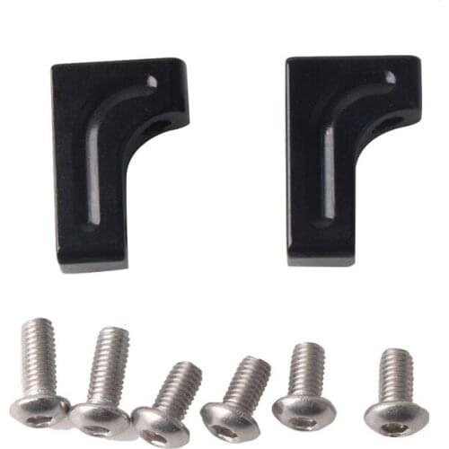 2PCS Metal Servo Mount for Axial SCX10 CC01 D90 1/10 RC Crawler Car