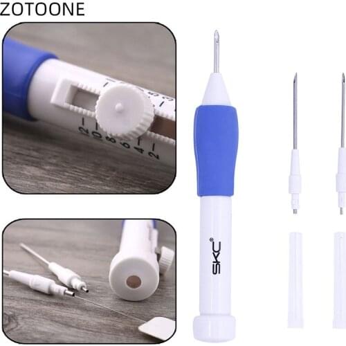 Russian Embroidery Tool Sets Needles Sewing Accessories Household Needle Felting Handle Holder with 3 Needles Wool Needle Poking