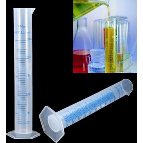 100/250ml Plastic Test Jar Tube For Beer Wine Making Hydrometer Homebrew