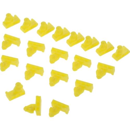 20 Pc Plastic Fastener Car Front and Rear Wheel Arch Fixed Clip for Nissan X-Trail Murano Qashqai for Infiniti QX70 QX50 QX Juke