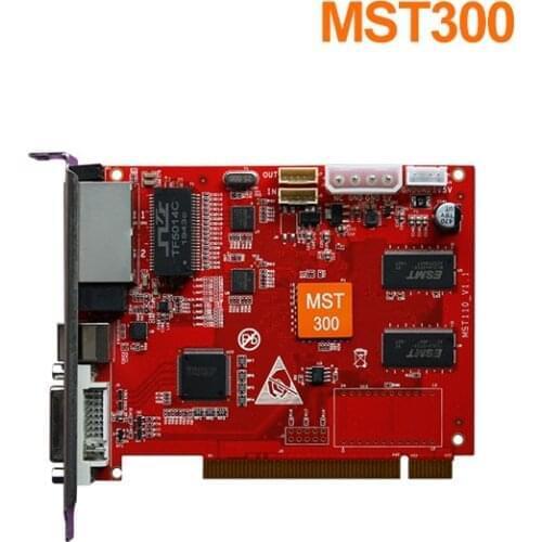 Amoonsky full color led sending card MST300 controller compare linsn ts802d control card for large led screens concerts