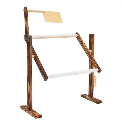 Adjustable Solid Wood Cross Stitch Rack Wooden Stand Desktop Cross Stitch Embroidery Frame Chinese Cross Stitch Tool Accessory