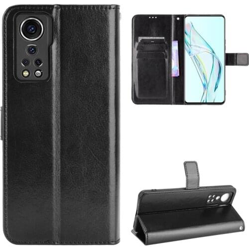 For ZTE Axon 30 5G Case Luxury Flip PU Leather Wallet Lanyard Stand Case For ZTE Axon 30 5G Axon30 Protective Phone Bags