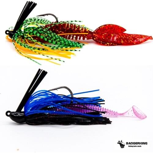 10g weedless football Jig head fishing hooks with weed guard sharp hook silicone skirt bass pike outdoor jigging fishhook