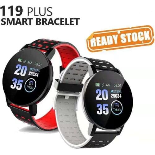 119plus Fitpro Smart Watch Round Women Wristwatch Men Sport Bracelet Fitness Tracker Heart Rate Blood Pressure Monitor Smartband
