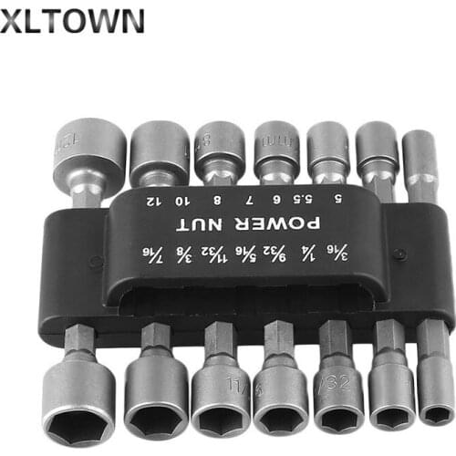 Xltown the new Original Portable Torque Wrench 14 In1 Rubber Holder Hex Wrench Socket Spanner Tool Kit Suitable for Hexagon Nut
