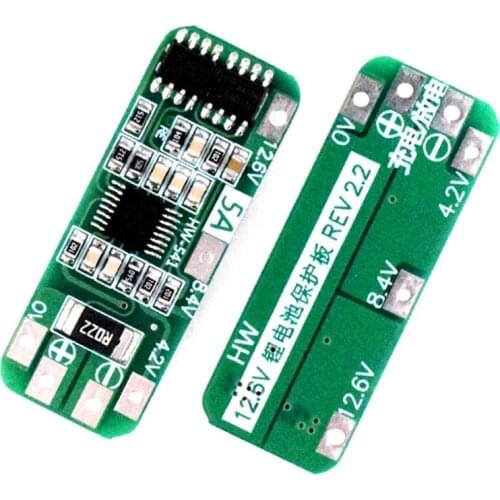 3S 5A Lithium Battery 18650 26650 Polymer Lithium Battery Charger Protection Board PCB BMS 12.6V Cell Charging Protecting Module