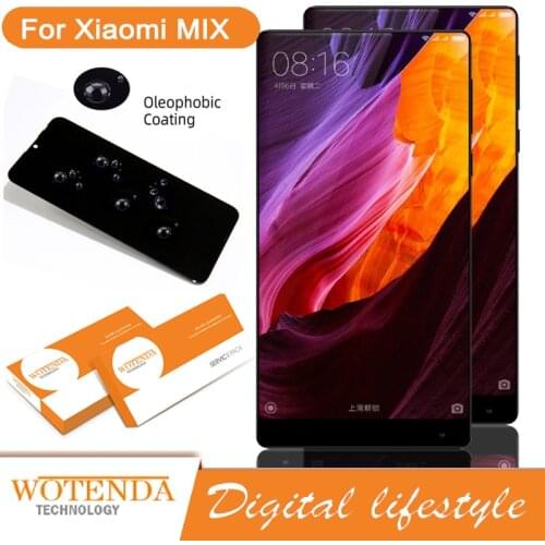 100% original per 6.4 "Xiaomi Mi Mix /Mi Mix Pro versione 18k Display LCD Touch Panel cornice digitalizzatore per Display MI Mi