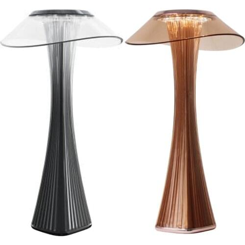 2021 10 LED USB Desk Lamp Reading Led Desk Light Rechargeable Night Light Portable Touch Slim Waist Shape Desk Lamp