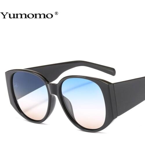 2021 Vintage Oval Sunglasses Women Men Big Frame Sunglasses Retro Sun Glasses Women Luxury Eyewear UV400