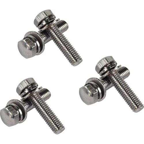 6pcs Handlebar Screw Bolt for Suzuki RM100 RM125 RM250 RM370 TS100 TC125 TS125 TM75 TS75 TM100 TM400 TM125 RM 125 250 100 370
