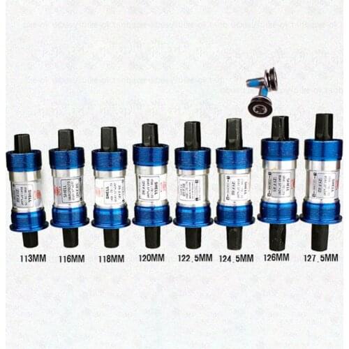 Aluminum Road Mountain Bike Bottom Bracket Bicycle Axle Square Taper Cartridge Sealed Bearing Bike Accessories