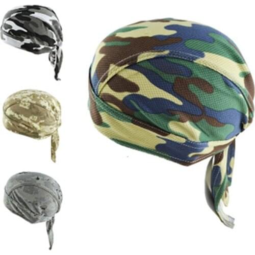 Summer Hot Men Camouflage Cycling Cap Fashion Headwear Outdoor Sport Breathable Fishing Running Headscarf Hood Hiking Equipment