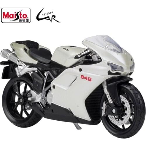 Maisto 1:18 DUCATI 848 Model Car Simulation Alloy Motorcycle Metal Toy Car Childrens Toy Gift Collection