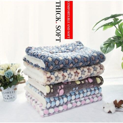 Double-sided Fluffy Pet Soft Pad Winter Warm Deep Sleep Pad Suitable for Large Medium and Small Cat and Dog Pad Pet Accessories