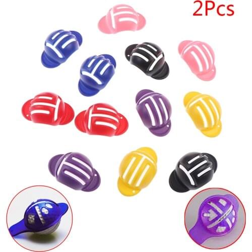 2pcs New Design Golf Accessories 6 Color Golf Ball Marker Liner Golf Marker Clip Hats Clips Ball marker