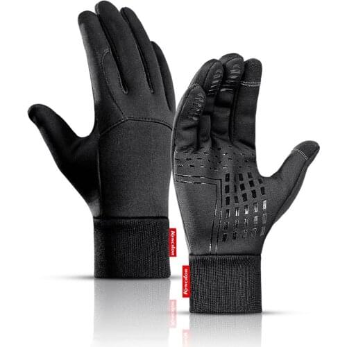 New Unisex Winter Cycling Gloves Windproof Outdoor Sport Ski Gloves For Bike Scooter Motorcycle Warm Glove Sports Full Finger