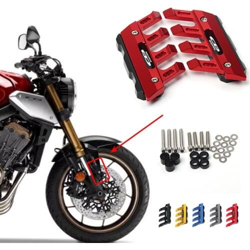 Motorcycle Front Fender Side Protection Guard Mudguard Sliders For HONDA CB650R CB 650R Accessories universal