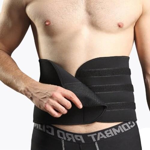 Waist Support Belt Back Waist Trainer Trimmer Belt Gym Weight Lifting Sports Body Shaper Waist Trainer Protect Fat Burner Safe