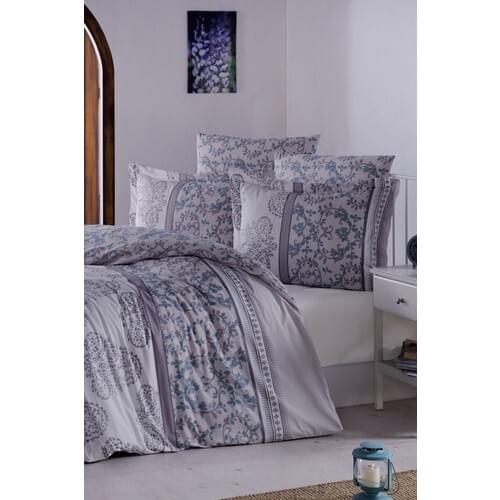 SERESSTORE Varol Easy Iron Double Duvet Cover Set - Elanor