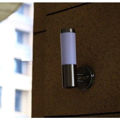 Modern Wall lamps LED Outdoor Wall Sconce Lighting Waterproof Garden Wall Lights Fixtures Stainless Steel Acrylic Porch Lights