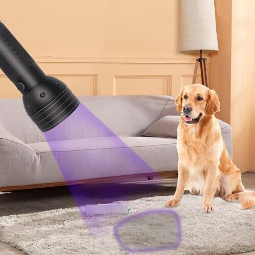 High Quality UV Light 51LED 395NM LED UV Blacklight Detector Flashlight Torch Light Lamp Safety UV Detection Flash Light