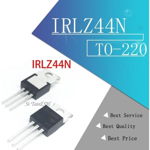 10PCS IRLZ44N TO-220 IRLZ44 TO220 IRLZ44NPBF