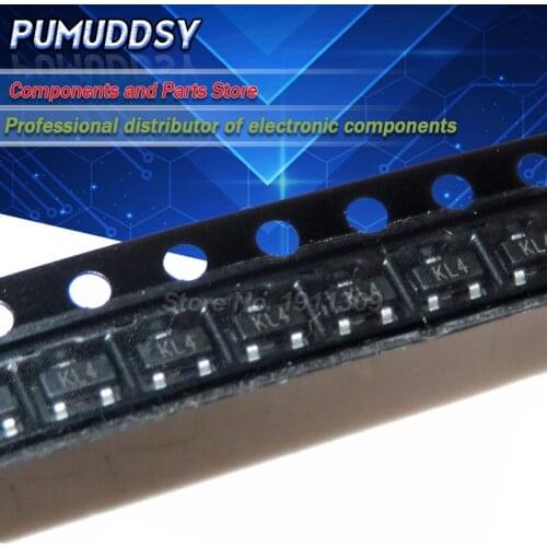 100 Uds BAT54S SOT-23 BAT54 KL4 SOT23 SMD nuevo y