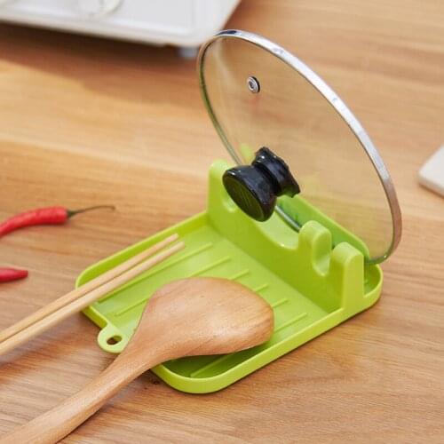 2 Pcs Spoon Rest Utensil Organizers Spatula Holder Rack Storage Shelf Kitchen Tool Cooking Accessorie Kitchen Accessories