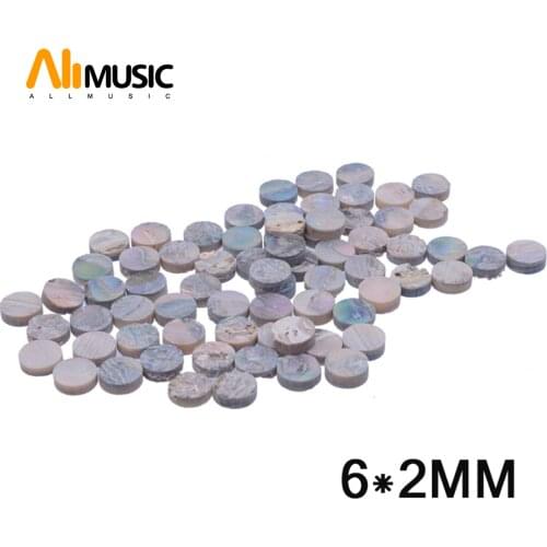 30Pcs 6/5/4/3/2*2MM Guitar Bass Fretboard Dot Guitar Neck Markers Abalone Dots