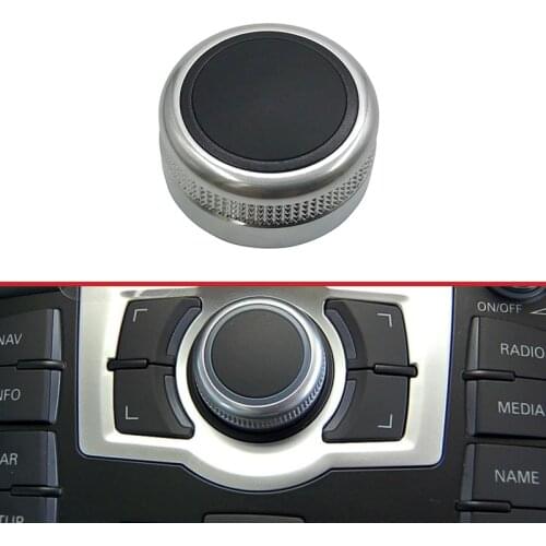 4F0919069 for Audi A6 C6 2005-2008 Car Multimedia Knob Cover Switch Volume Knob Button 4F0 919 069