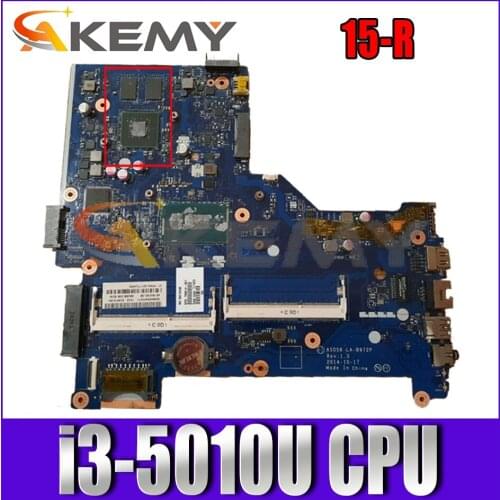 802302- For HP Pavilion 15-R LA-B972P 802302-001 SR23Z i3-5010U N15V-GM-S-A2 Notebook motherboard Mainboard full test 100% work