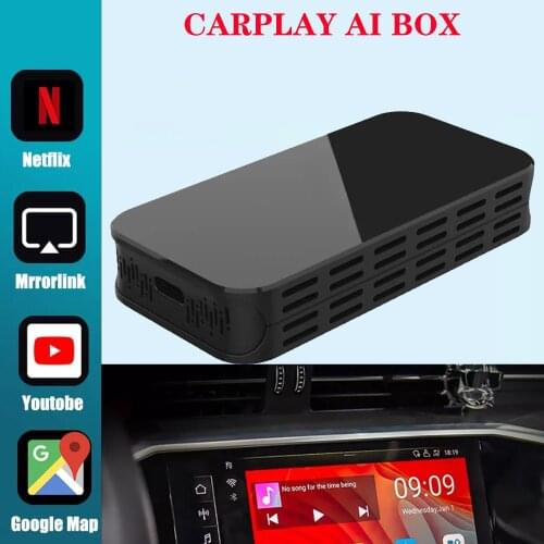 Auto ai box Apple Wireless Carplay with 2+32g auto for Android System toyotaHeadunit CarPlay mini Navigation Radio Tv Box 5v