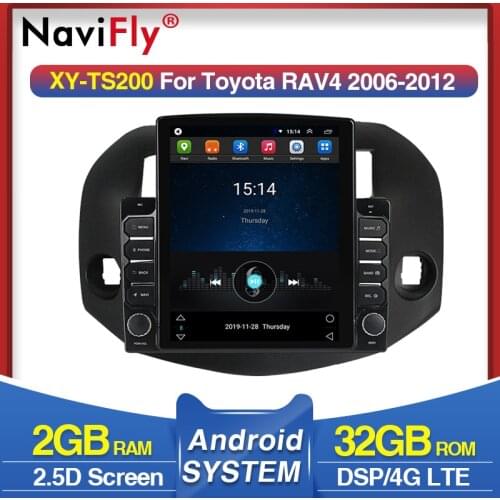 4G LTE 9.7” Android Car Radio Multimedia Video Player Navigation GPS headunit For Toyota RAV4 2006-2012 WIFI 2Din DVD BT