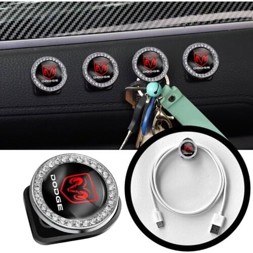 2Pcs Car Mini Hooks Hidden Storage Hooks For Dodge Journey Charger Ram 1500 Caliber Nitro Caravan Avenger Dart Challenger