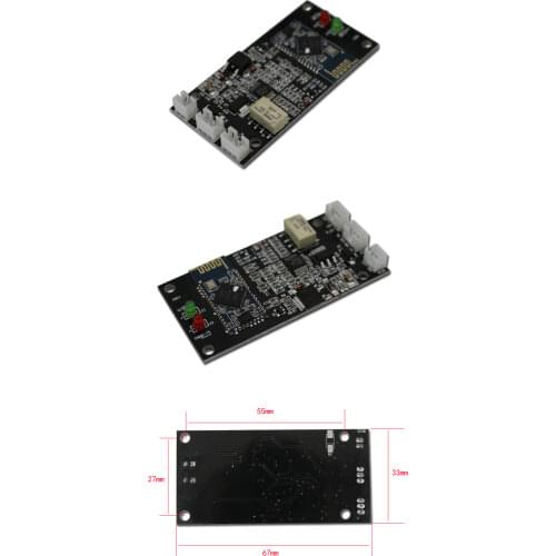 CSR64215 same used with CSR8645 APT-X Bluetooth 4.0 4.2 Audio Receiver Board Wireless Stereo Music Module AUX Free shipping
