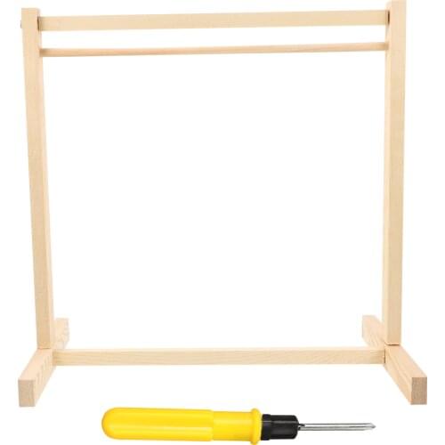 Wooden Practical Cute Shape Clothes Holder Clothes Hanger Garment Hangers Toy Accessories for Girls Dolls Baby Game A50