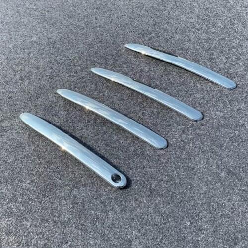 For Toyota Highlander 2020 2021 ABS Chrome Door Handle Decorative Accessories Original Car Style Handle Trim Styling 4pcs