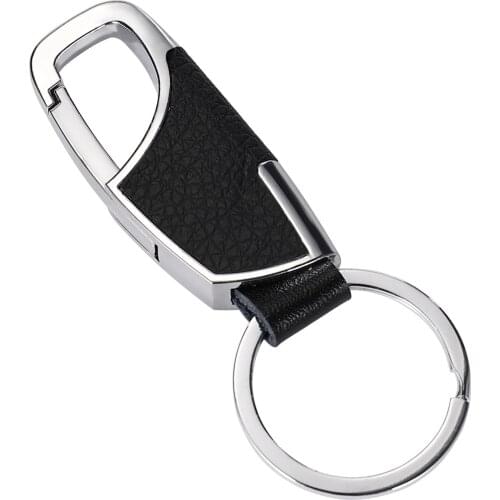 3d Metal Cars Keychains Leather Emblem High-grade Brand-new Useful Fashion Multi-function Gifts Car-styling Auto Gadget