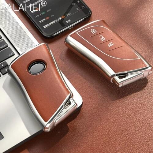 New TPU Car Key Case Cover Protector Shell For Lexus UX200 UX250h ES200 ES300h ES350 US200 US260h 2018 2019 Interior Accessories