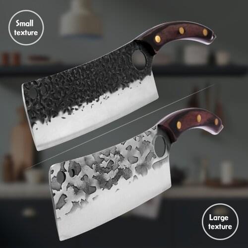 Chopping Knife Stainless Steel 7.5'' INCH Chef Kitchen Knife With Sharpener Stone Gift Box Bone Cutter Slicer Chinese Style