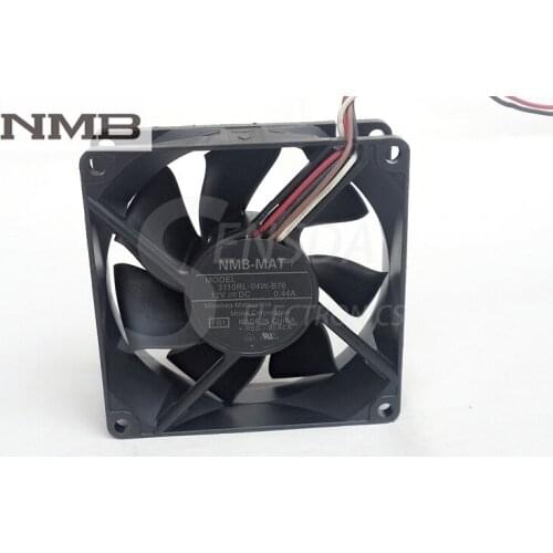 Original For NMB 3110RL-04W-B76 8025 80mm 8cm DC 12V 0.44A chassis server inverter axial cooling fans
