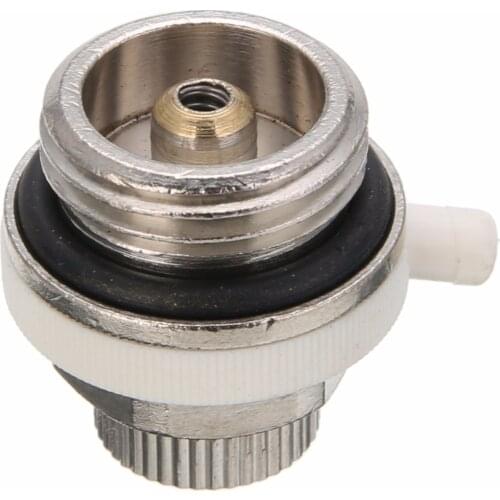 1/2'' Fully Automatic Air Vent Valve Part Mayitr Venting Heating Radiator Valve Parts Silver