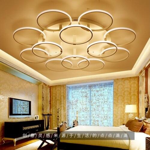 Postmodern minimalist fashion creative warm bedroom atmosphere living room ceiling lamp