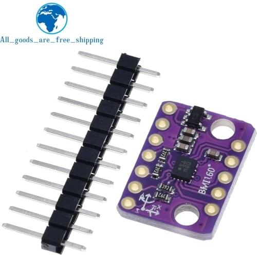 MH-ET LIVE BMI160 GY-BMI160 6DOF 6-axis Rate Gyro Gravity Accelerometer Sensor Module IIC I2C SPI Communication Protocol 3-5V