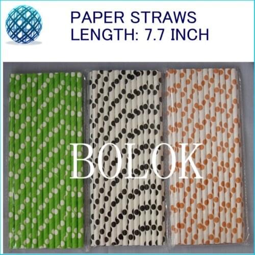8000pcs mix colors and Drinking Paper Straw strip paper party drink straw 151 color available free shipping